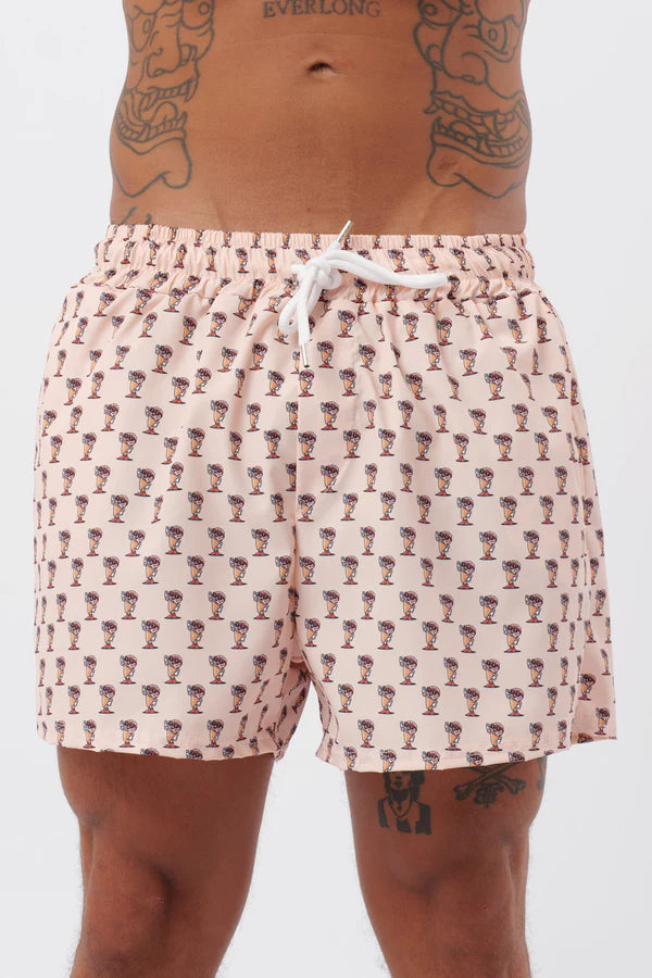 SHORT PANT - PATRON ISLAND AZURE